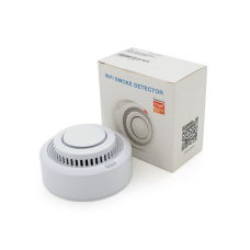 Автономный WiFi датчик дыма с сиреной YOSO Dsmoke-WIFI-00 TUYA питание ААА 2 шт батареи в комплект не входят