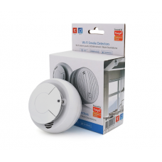 Автономный WiFi датчик 2 в 1 дыма с сиреной YOSO Dsmoke WIFI-03 TUYA питание CR123A 1 шт батарея в комплекте