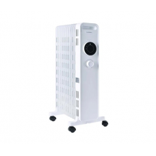 Радиатор масляный LUXELL LUX-1230S, 11 ребер, 3 уровня мощности, 2300 Вт, White, Box