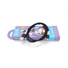 Кабель Hoco X82 silicone, iPhone-USB, 2.4A, Black, длина 1м, BOX