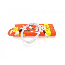 Кабель Hoco X82PD silicone, iPhone-Type C, 3A, White, длина 1м, BOX