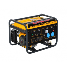 Генератор бензиновый KGL3500C, однофазный 230V, 50Hz, 3.5KVA, объем 15л