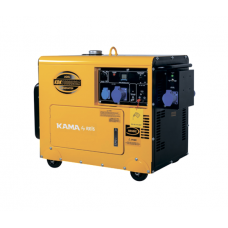 Генератор дизельный KDK10000SCA, 9.4KVA, однофазный 230V, объем 30л