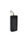 Power bank YM-318KCX 30000mAh, flashlight, Input: 5V / 2.1A(micro USB, Type-C, Lightning),Output: 5V / 2.1A(4хUSB),With 3 owner cable,plastic,Black,BOX