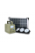 Портативный фонарь BRAZZERS BRPF-CF42 / 18, Solar panel 18W, LiFePO4 - 42Wh, DC: 2x3.2V, USB:: 1x5V / 2A, 3x6W Led лампы 1м, 3W встроенный фонарь, BOX