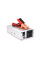 Інвертор напруги Himastar1000W (DC:500W), 12 / 220V з апроксимованою синусоїдою, 1 універсальна розетка, 1*USB (DC:5V / 2.4A), клеми+затискачі