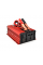 Інвертор напруги Voltronic, 1200W(600W), 12 / 220V, з апроксимованою синусоїдою, 1 універсальна розетка, 1 USB, крокодили, BOX