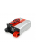 Інвертор напруги RITAR RSX-1000, 12V / 220V, 1000W з апроксимувати синусоїдою, 2xShuko, 1xUSB, клемні дроти, BOX