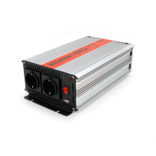 Інвертор напруги RITAR RSX-2000, 12V / 220V, 2000W з апроксимувати синусоїдою, 2xShuko, 1xUSB, клемні дроти, BOX