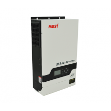Гiбрiдне ДБЖ MUST PV18-5248PRO, 5200W, 48V, ток заряда 1-60A, 160-275V, MPPT (80А, 450 Vdc)