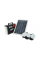 Переносной фонарь SilverTools ST-1980+ Solar, 2 режима, Радио+ Bluetooth колонка, встроенный аккум, 3 лампочки 3W, USB выход, Black, Box