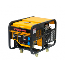 Генератор бензиновый KGL12000FE, однофазный 230V, 50Hz, 12KVA, 25L