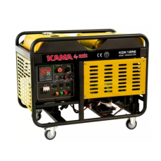 Генератор дизельный KDK12RE, 12KVA / 10KW, однофазный 230V, Water COOL, объем 34л