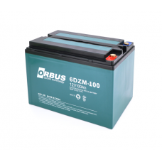Аккумуляторная батарея ORBUS 6-DZM-100 12V 100 Ah (215 x 140 x 165) 16,5kg