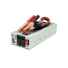 Інвертор напруги PI 2500ВА(1500Вт), 12 / 220V, approximated, 1 універсальна розетка, клем + крокодили, Blister