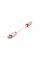 Переходник KY-201 Type-C(M) / Jack 3.5mm(F), 5см, White / Black, Box