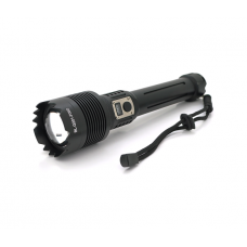Ліхтар ручний Bailong BL-G201-P360, 1LED XHP360, 50W, 5 режими, ZOOM, 2x26650 / 8800mah, Black, IP40, кабель USB-Type-С, 270х60х36мм, BOX