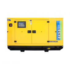 Генератор дизельный AKSA - A4CRX46TI, трехфазный 230 / 400V, 50Hz, 110KVA (88КВт), объем 155л, комплектуется АВР(30687), АВР в комплект не входит!
