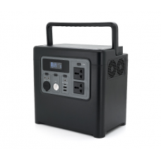 Портативная зарядная станция XO-PSA-1200W мощностью 1200W, (1229Wh / 384000mAh), Output:2AC+2USB+1Type-C+1DC+1*Cigarette Lighter Female, Black