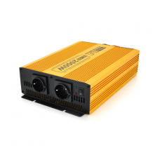 Инвертор напряжения Mexxsun MXSPSW-2000, 12V / 220V, 2000W с правильной синусоидой, 2 Shuko, клемные провода