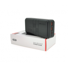 PowerBank XO-PR189 30000mAh,Input:5V / 2.5A,9V / 2A,12V / 1.5A(Type-C,MicroUSB),Output: 4.5V / 5A,5V / 4.5A,5V / 3A,9V / 2A,12V / 1.5A(2хUSB,Type-C)