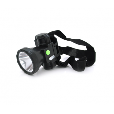 Налобний ліхтарик XO YH01,1 Led 1W, 3 режими, корпус-пластик, водостійкий, ip44, живлення АКБ вбудований 18650 / 600mah, USB-кабель, 4000K, BOX