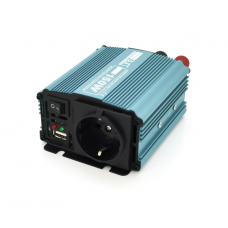Інвертор напруги Mexxsun MXS-150, 12V / 220V, 150W з модифікованою синусоїдою, 1 Shuko, клемні дроти