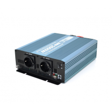 Інвертор напруги Mexxsun MXS-2000, 12V / 220V, 2000W з модифікованою синусоїдою, 2 Shuko, клемні дроти