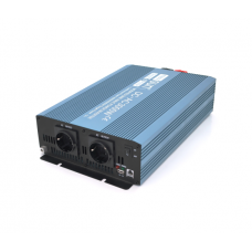 Инвертор напряжения Mexxsun MXS-3000, 24V / 220V, 3000W с модифицированной синусоидой, 2 Shuko, клемные провода