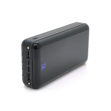 PowerBank Bix-30000mAh, Input:MicroUSB+Type-C, Output:4USB / Type-C / MicroUSB / Lightning
