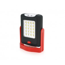 Прожекторний ліхтарик Watton WT-311, 3+20 LED, 1+1 режим, міцний пластик, ip44, магніт, живлення від 3*ААА, ОЕМ