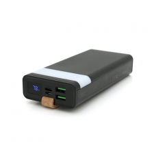 PowerBank XO-PR129 20000mAh,flashlight,Input:(Micro,Type-C), Output:2хUSB