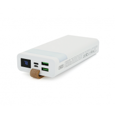 PowerBank XO-PR129 20000mAh,flashlight,Input: (Micro,Type-C), Output:(2хUSB,Type-C)