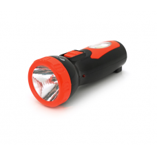 Ліхтарик ручний POWERMASTER BEJ-8866, 2 режим, вбудований акумулятор, 1 led+COB, IP40, заряд 220V, 130х50х40 Blister
