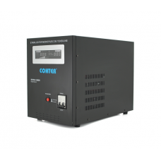 Стабилизатор напряжения релейный Conter SVRH-15000VA / 10500W однофазный, напольного монтажа, LED дисплей, DC150-270V, AC230±8%, 2*Shuko