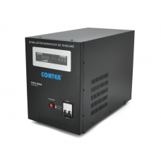 Стабилизатор напряжения релейный Conter SVRH-20000VA / 14000W однофазный, напольного монтажа, LED дисплей, DC150-270V, AC230±8%, 2*Shuko