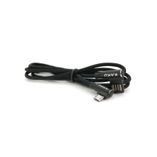 Кабель iKAKU KSC-028 JINDIAN charging data cable for micro, Black, длина 1м, 2.4A, BOX