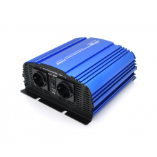 Інвертор напруги Tommatech MS-1500, 12V / 220V, 1500W з апроксимованою синусоїдою, 2Shuko, USB, клемні дроти, 6 запобіжників