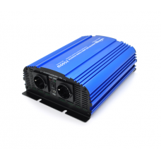 Інвертор напруги Tommatech MS-2500, 12V / 220V, 2500W з апроксимованою синусоїдою, 2Shuko, USB, 2*клемні дроти, 10 запобіжників