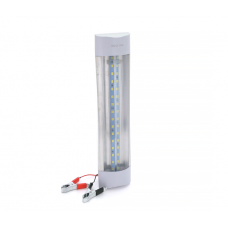 Лампа Светодиодная POWERMASTER T8, 12V, 30 см, зажимы, BOX