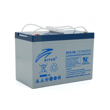 Тягова акумуляторна батарея RITAR EV12-100,12V 100Ah, M8 ( 307 х 169 х 210(215) )