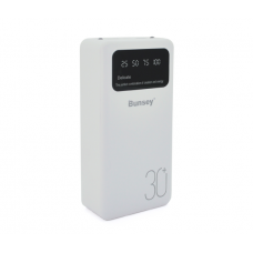 PowerBank Bunsey BY-12 30000mAh, Input:MicroUSB+Type-C, Output:2USB / Type-C