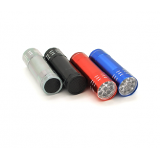 Ліхтарик ручний 3A-9LED, 2 режими, живлення 3*AAA (немає в комплекті), 80х22х22, Blister
