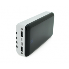 PowerBank Bix-30000mAh, Input:MicroUSB+Type-C, Output:4USB / Type-C / MicroUSB / Lightning