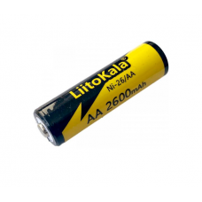 Аккумулятор LiitoKala Ni-26 / AA 1.2V AA 2600mAh NiMH Rechargeable Battery, 4 штуки в shrink, цена за shrink