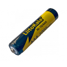 Аккумулятор LiitoKala Ni-10 / AAA 1.2V AAA 1000mAh NiMH Rechargeable Battery, 5 штук в shrink, цена за shrink