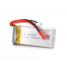 Аккумулятор 8*30*63P 25C, 7.4V (1200mAh), 5 контактов