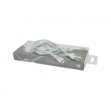 Кабель Lenyes LC901, USB-Lighting, 2.4A, White, длина 1м, BOX