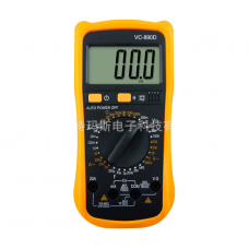 Мультиметр XTMAX VC890D, измерения: V, A, R, С, F, с емкостным диодом