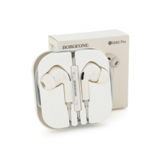 Навушники провідні BOROFONE BM80, 1.2м, White, Box
